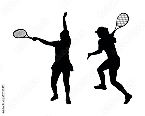 silhouette of a sports player, sportsman, sports © Graphic Shops