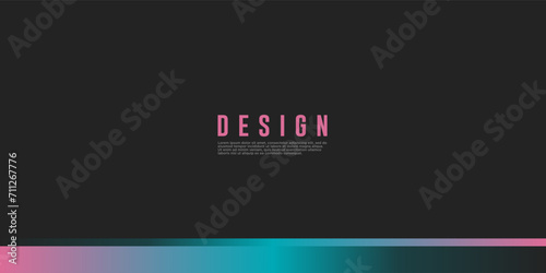 modern gradient bright color. geometric background. Abstract website landing page with circles illustration. Banner, wallpaper vector design template. photo