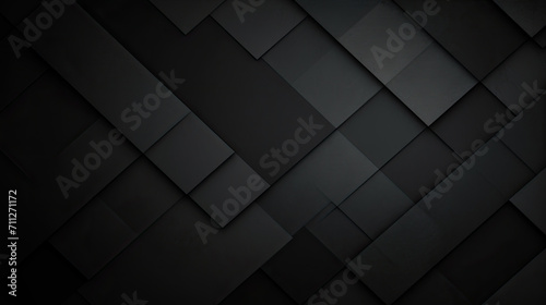 black diamond pattern abstract wallpaper on dark background, Digital black textured graphics poster background