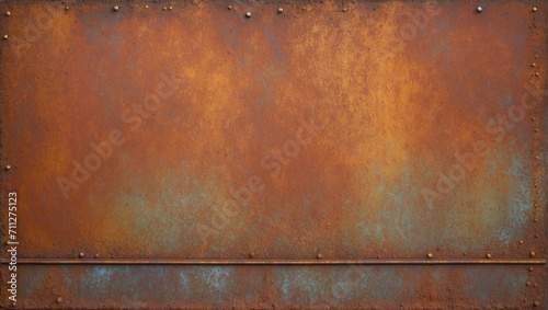 Old rusty metal texture with stains on each side. Old rusty metal texture for 3D design.