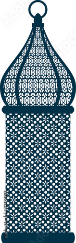 Lantern with arab ornament, muslim decoration