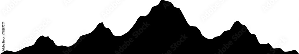 Rocky peaks, mountains range landscape Rocky peaks, mountains range landscape