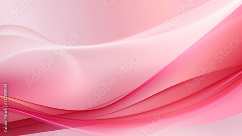abstract horizontal view of a pink waves lines wallpaper background AI generated