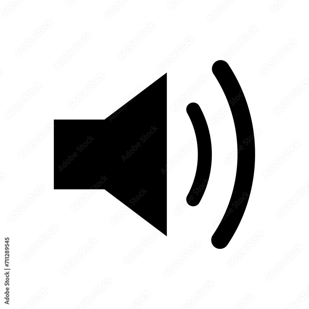 Vector speaker icon vector audio icon music icon sound icon logo symbol Vector speaker icon vector audio icon music icon sound icon logo symbol