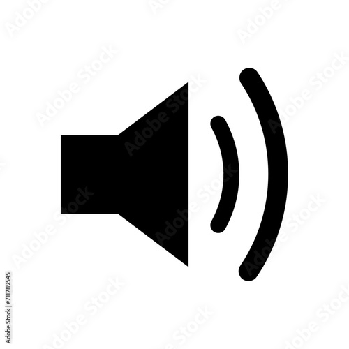 Vector speaker icon vector audio icon music icon sound icon logo symbol
