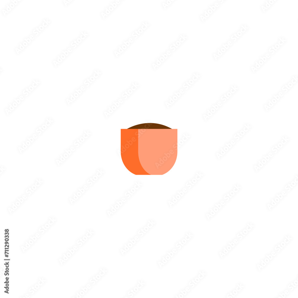 vector pot with beautiful decoration garden vector pot with beautiful decoration garden