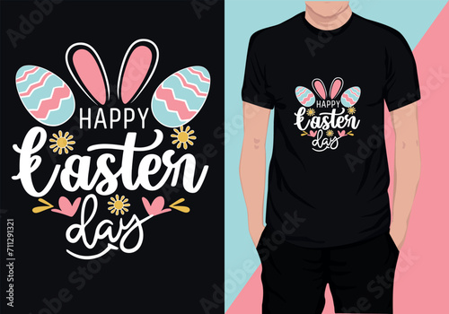 easter day t-shirt design, Easter day vintage T-shirt design graphic vector