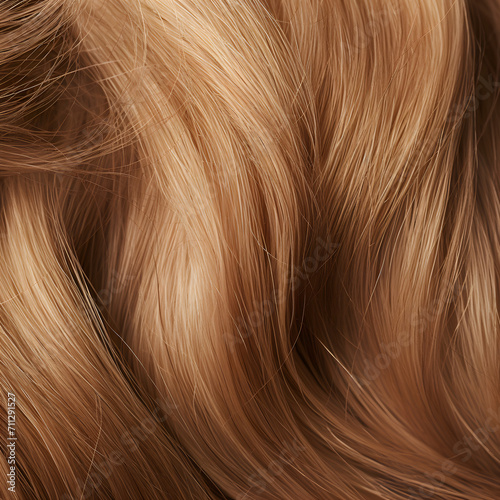 Blonde hair texture close up