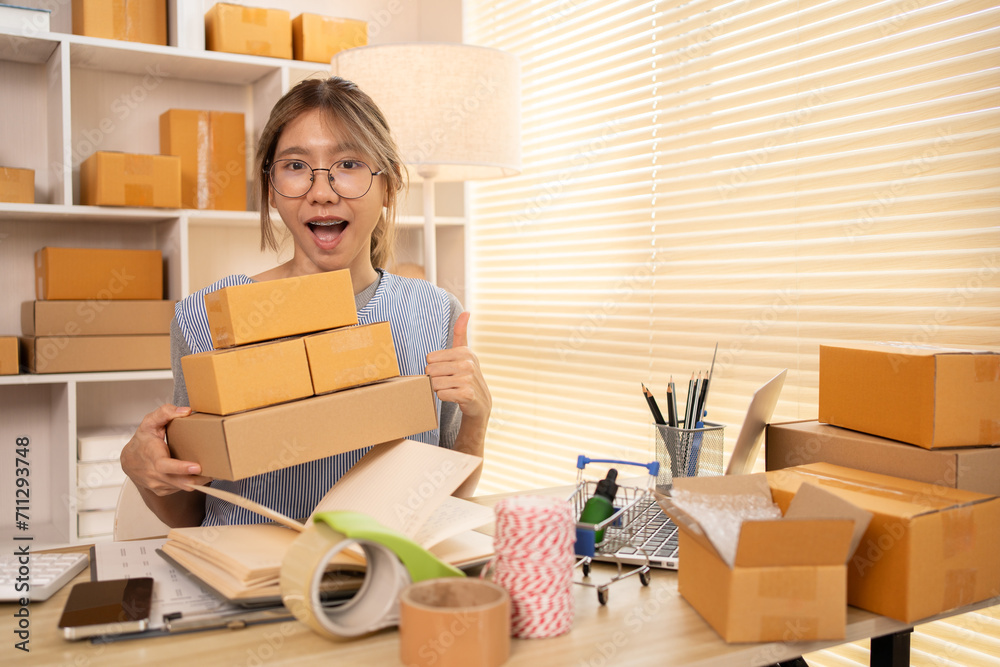Sell products online, Empowering SMEs: Online Selling and Shipping for Small Business Owners, E-Commerce and Digital Commerce Concept. Sell products online, Empowering SMEs: Online Selling and Shipping for Small Business Owners, E-Commerce and Digital Commerce Concept.