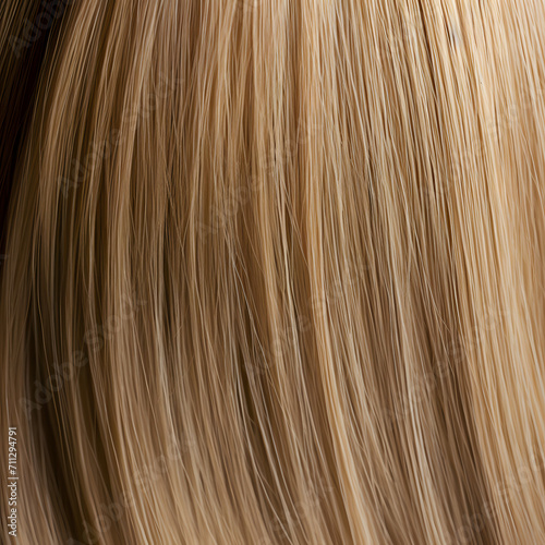 Blonde hair texture close up