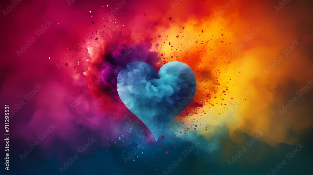 Romantic heart-shaped Valentine's Day background, symbolizing Valentine's Day, wedding, love Romantic heart-shaped Valentine's Day background, symbolizing Valentine's Day, wedding, love