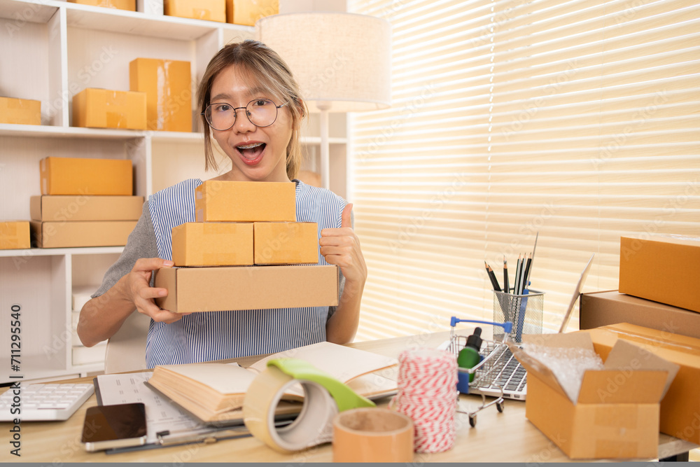 Sell products online, Empowering SMEs: Online Selling and Shipping for Small Business Owners, E-Commerce and Digital Commerce Concept. Sell products online, Empowering SMEs: Online Selling and Shipping for Small Business Owners, E-Commerce and Digital Commerce Concept.
