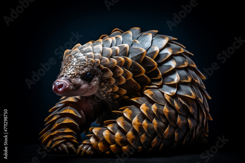 pangolin, protection, cute, scales, endangered, brown, nature, wildlife, hunted