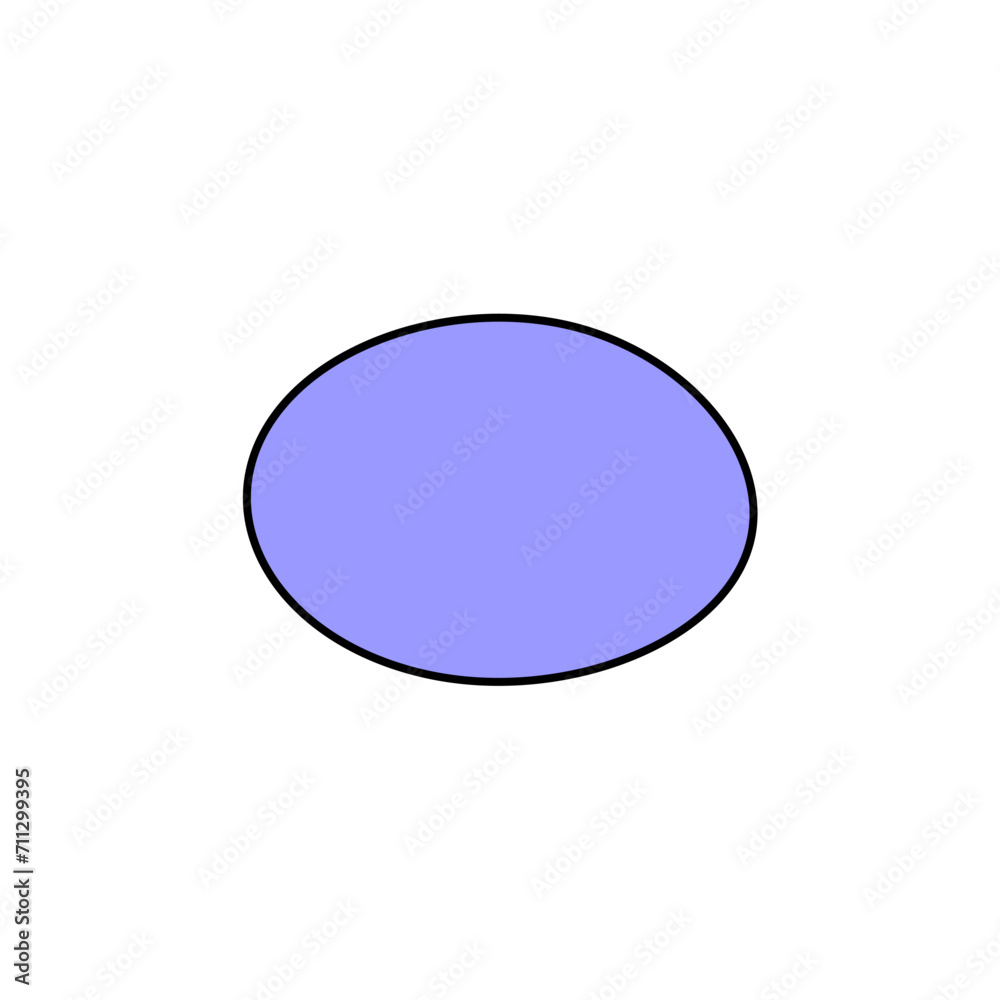 blob in purple color with outline outline blob in purple color with outline outline