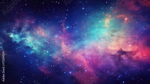 Wallpaper Mural Breathtaking space and stars palette Torontodigital.ca