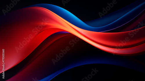 abstract background with colorful motion fluid waves elements. Futuristic background.