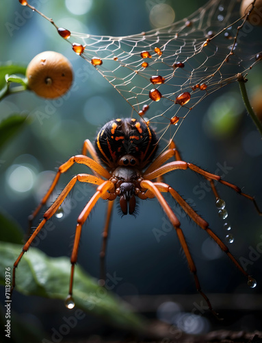 spider on the web © ranggaprtma___
