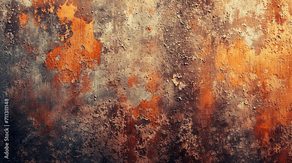Rusty and grunge background, Generative AI Rusty and grunge background, Generative AI