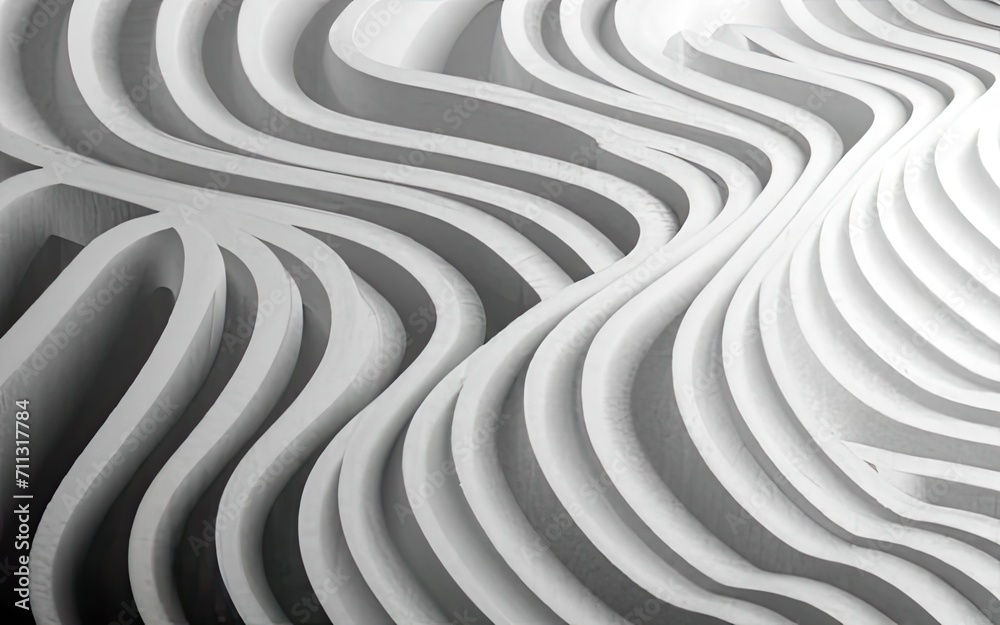 Light white gray wave texture in Generative AI. Light white gray wave texture in Generative AI.