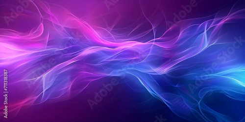 abstract positive purple desktop wallpaper made of lines and curves