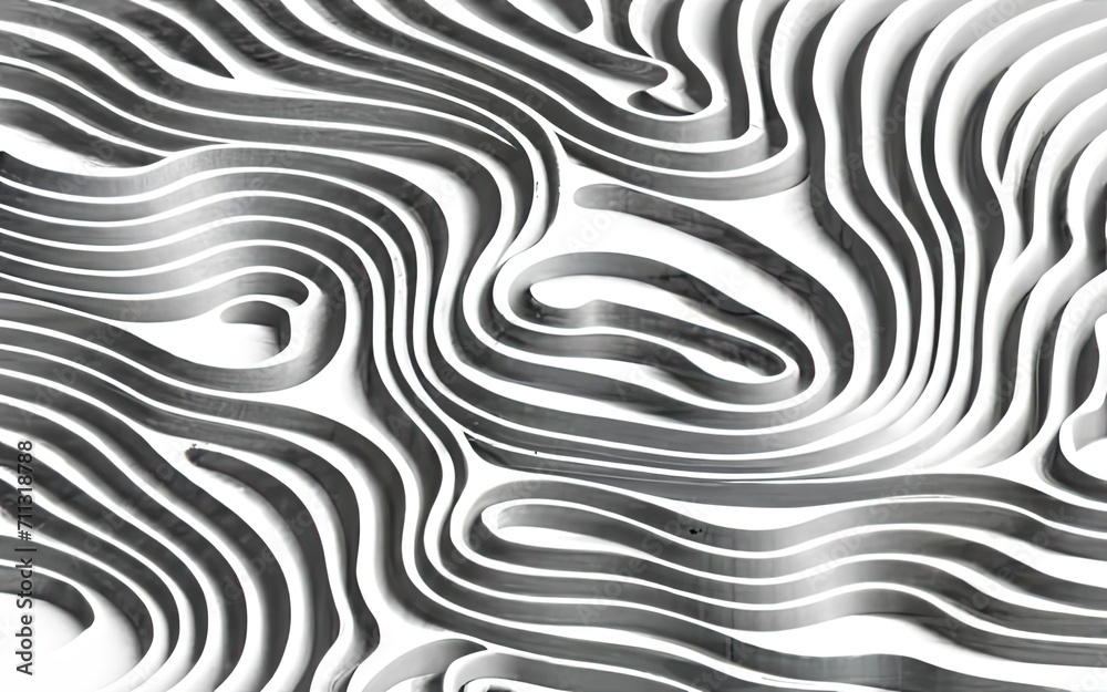 Light white gray wave texture in Generative AI. Light white gray wave texture in Generative AI.
