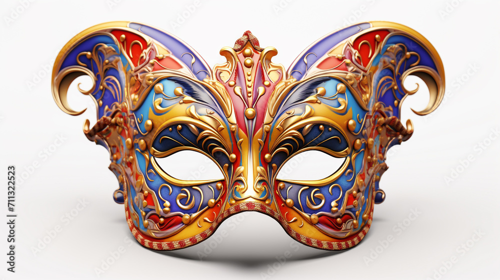 carnival mask isolated on white background carnival mask isolated on white background