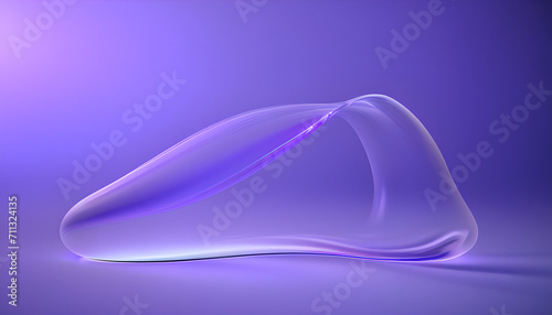 Abstract purble glass background photo