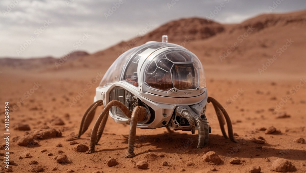 Obraz premium beetle on the ground