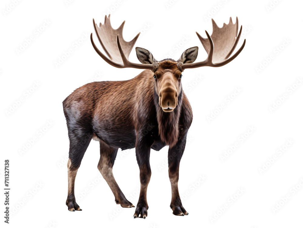 Obraz premium deer isolated on white