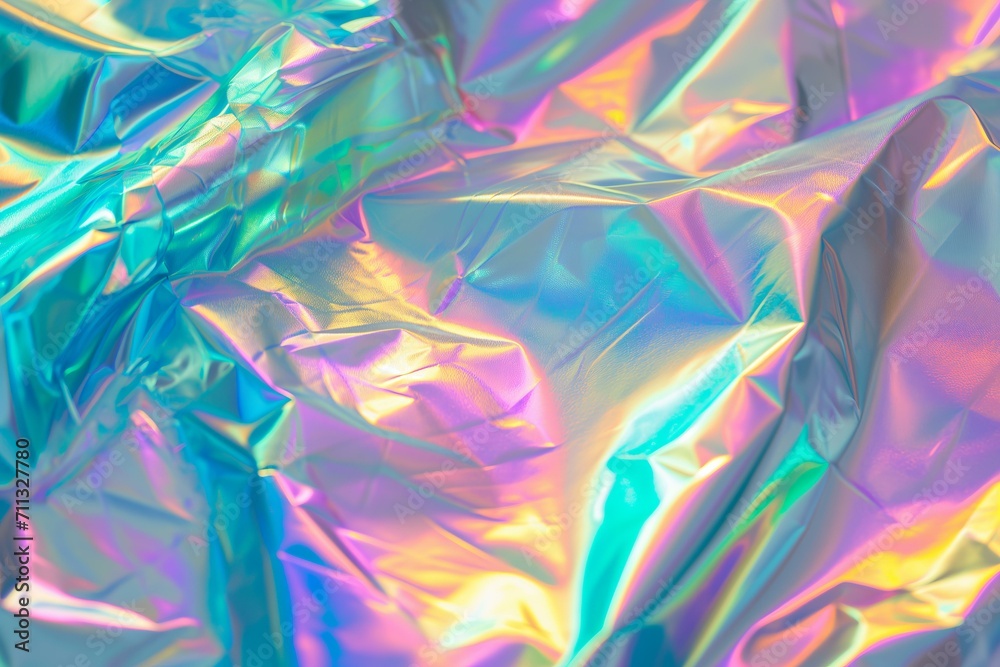 Holographic foil abstract background