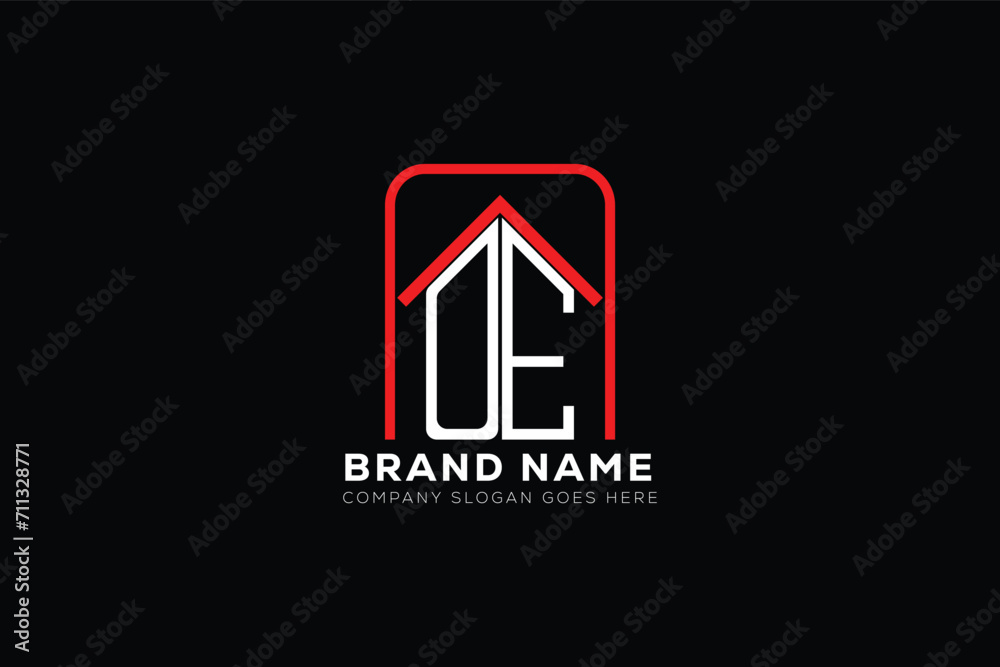 OE letter creative real estate vector logo design . OE creative initials letter logo concept. OE house sheap logo OE letter creative real estate vector logo design . OE creative initials letter logo concept. OE house sheap logo