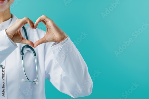 Global Health Day Doctors Heart Sign