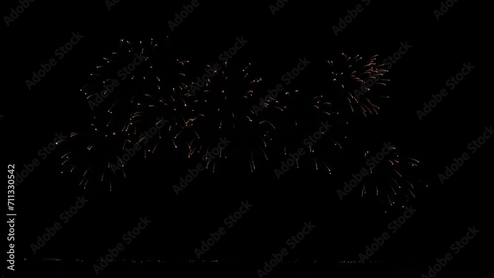 Celebration. Skyline with fireworks light up sky over landmark skyscraper on the sea in Pattaya International Fireworks Festival, Thailand. Holidays, celebrating New year and tet holiday Celebration. Skyline with fireworks light up sky over landmark skyscraper on the sea in Pattaya International Fireworks Festival, Thailand. Holidays, celebrating New year and tet holiday