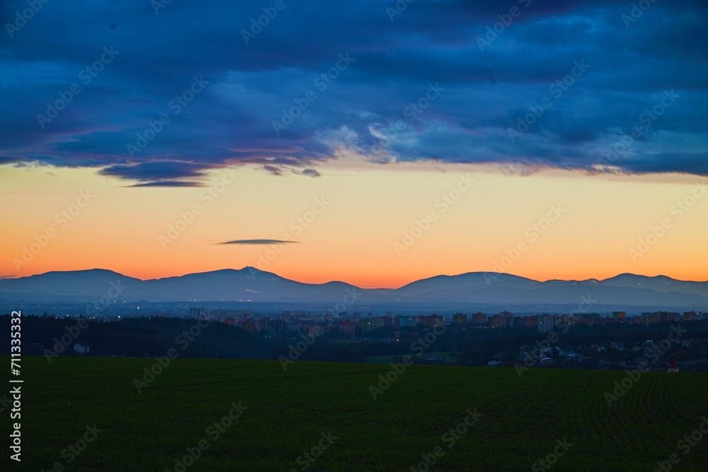 Few shots of mountains in winter, Beskydy