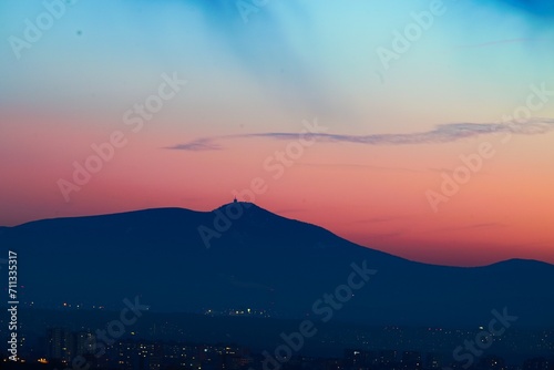 Few shots of mountains in winter, Beskydy