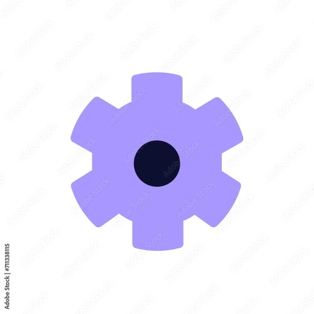 Setting icon, Tools, Cog, Gear Sign Isolated on white background. Help options account concept. Setting icon, Tools, Cog, Gear Sign Isolated on white background. Help options account concept.