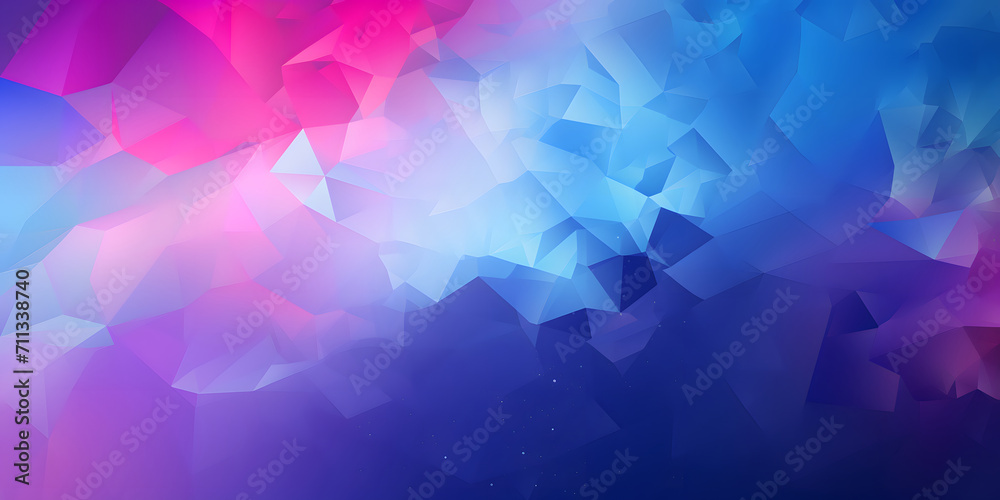 Obraz premium abstract geometric background in blue-violet color. abstract background, wallpaper. elements of geometry