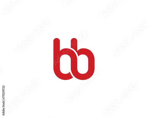 BB LOGO DESIGN VECTOR TEMPLATE