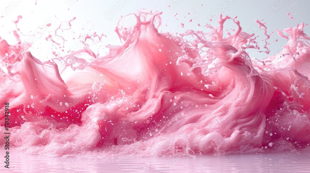 Watercolor images in soft pink tones painted on a white background for use in various designs. Watercolor images in soft pink tones painted on a white background for use in various designs.
