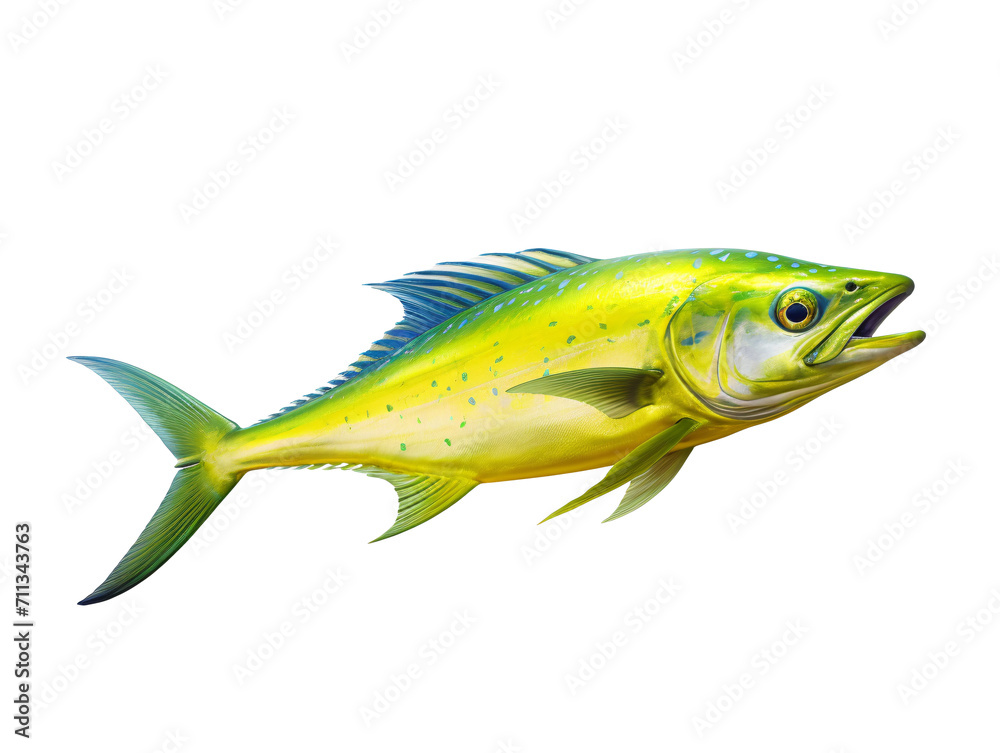 Naklejka premium fish isolated on white