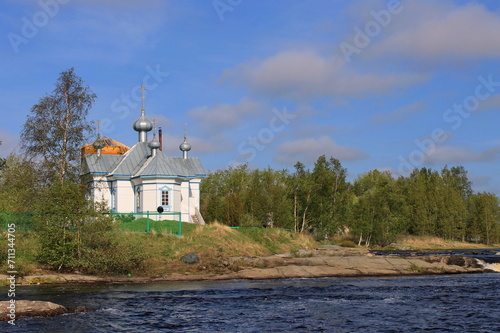 Orthodox Church of Zosima, Savvaty and Herman Solovetsky. Belomorsk, Republic of Karelia. Russia.