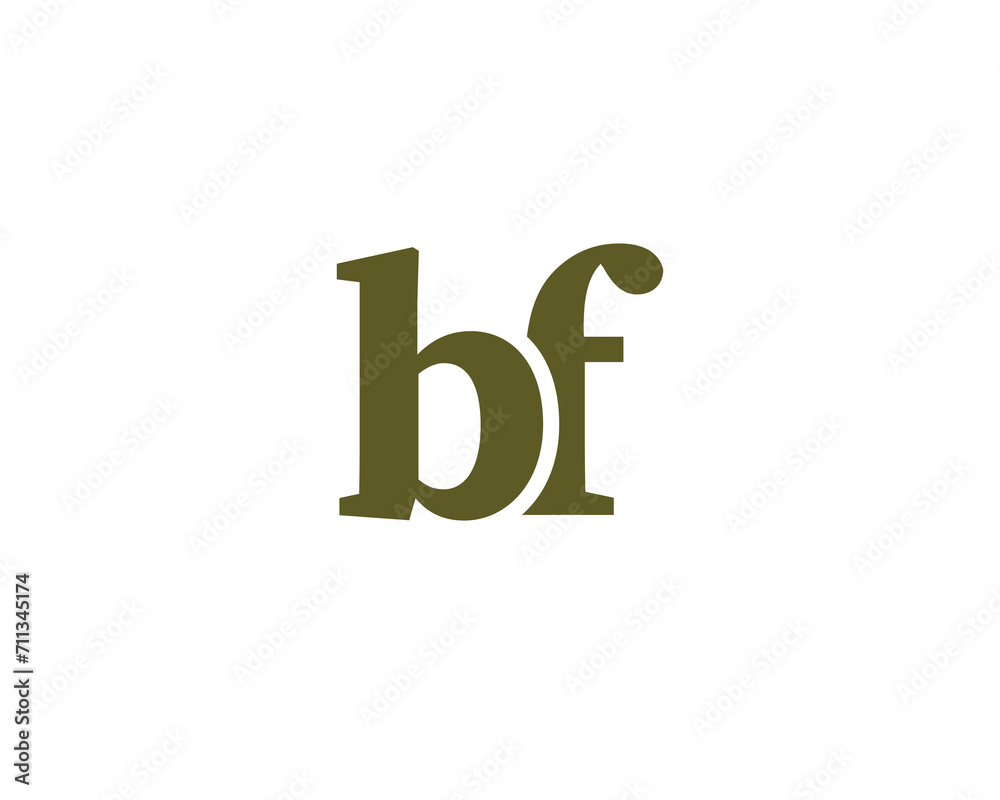 BF LOGO DESIGN VECTOR TEMPLATE BF LOGO DESIGN VECTOR TEMPLATE