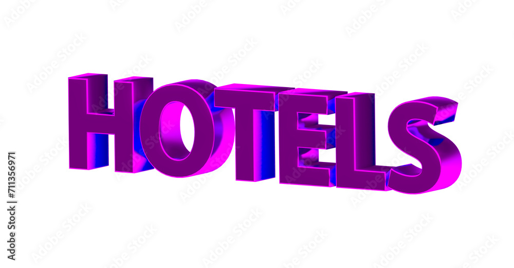 Hotels - pinke plakative 3D-Schrift, Urlaub, Übernachtung, Zimmer, Schlafen, Wellness, Gastwirtschaft, Reise, Buchung, Freisteller
Hotels - pinke plakative 3D-Schrift, Urlaub, Übernachtung, Zimmer, Schlafen, Wellness, Gastwirtschaft, Reise, Buchung, Freisteller