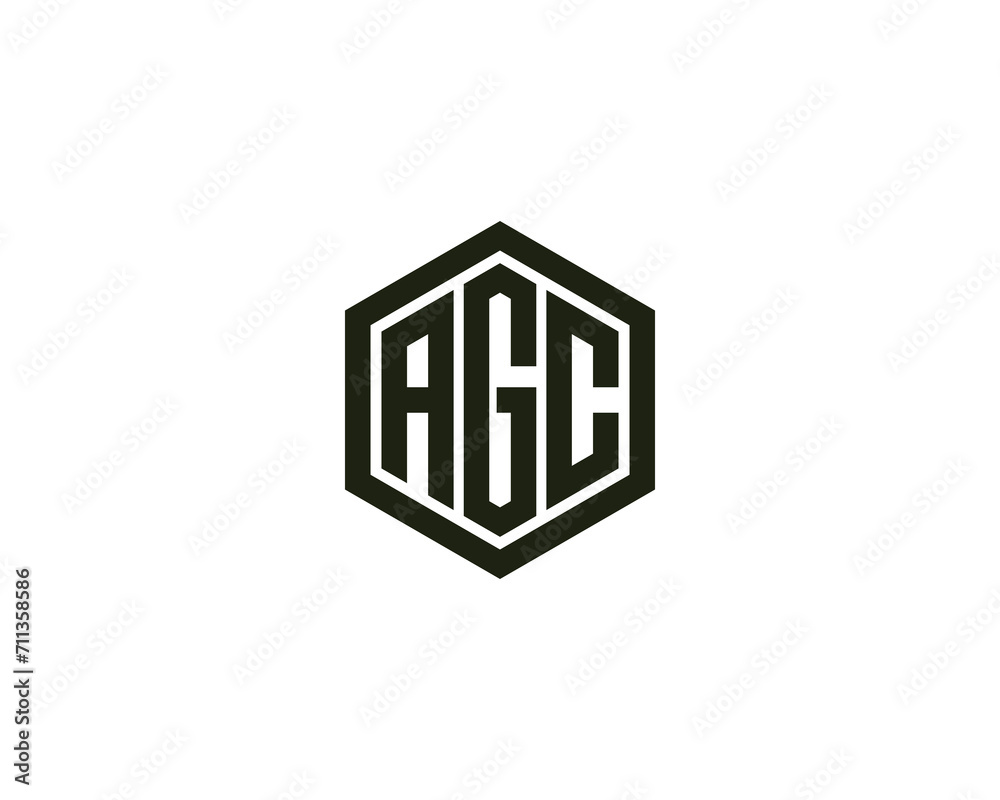 AGC LOGO DESIGN VECTOR TEMPLATE AGC LOGO DESIGN VECTOR TEMPLATE