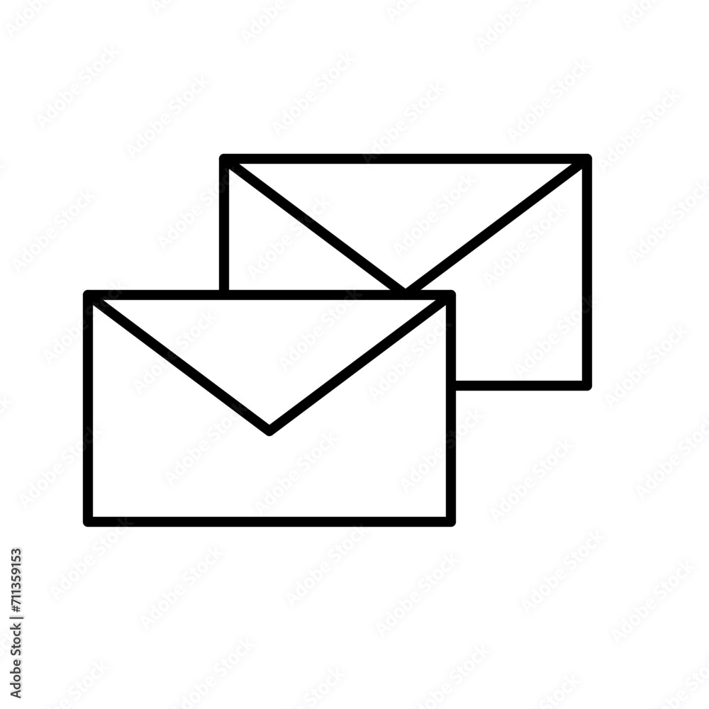 envelope/message icon vector illustration envelope/message icon vector illustration