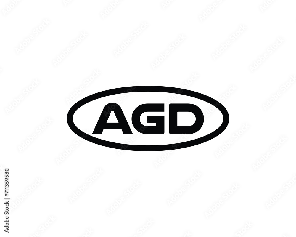 AGD LOGO DESIGN VECTOR TEMPLATE AGD LOGO DESIGN VECTOR TEMPLATE