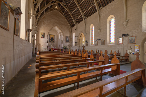 St Aloysius Church located near the Sevenhills Cellars winery