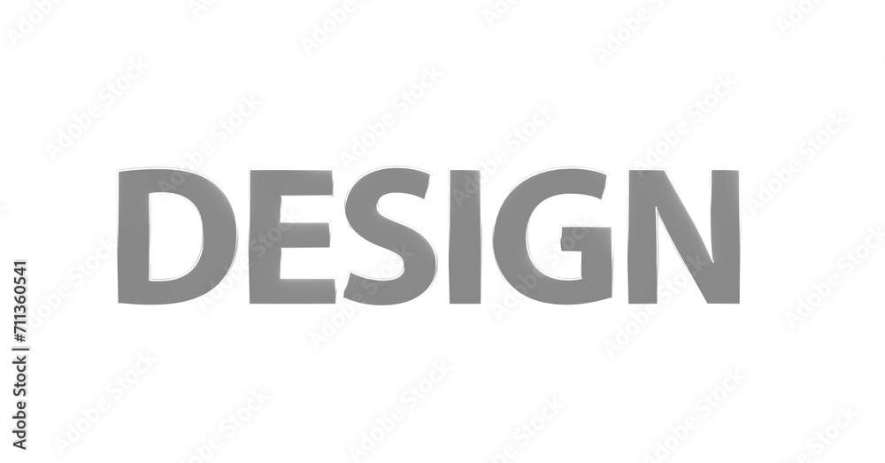 Design - silberne plakative 3D-Schrift, Gestaltung, Mode, Architektur, Produktdesign, Webdesign, Grafikdesign, Layout, Rendering, gerendert, Freisteller, Alphakanal Design - silberne plakative 3D-Schrift, Gestaltung, Mode, Architektur, Produktdesign, Webdesign, Grafikdesign, Layout, Rendering, gerendert, Freisteller, Alphakanal