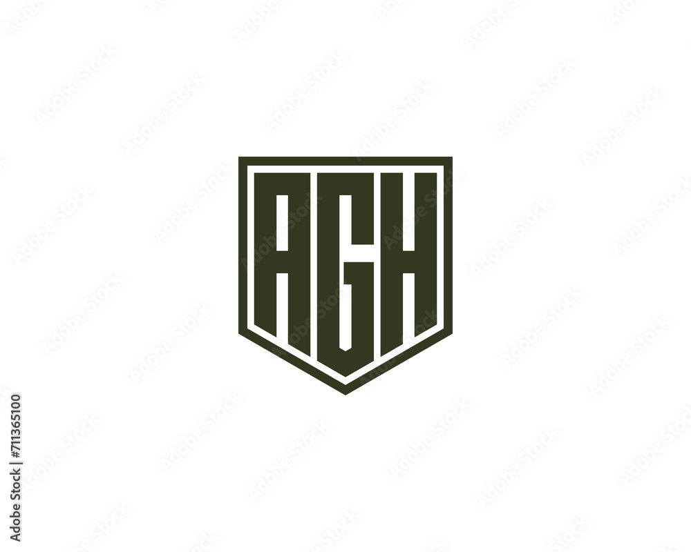 AGH LOGO DESIGN VECTOR TEMPLATE AGH LOGO DESIGN VECTOR TEMPLATE