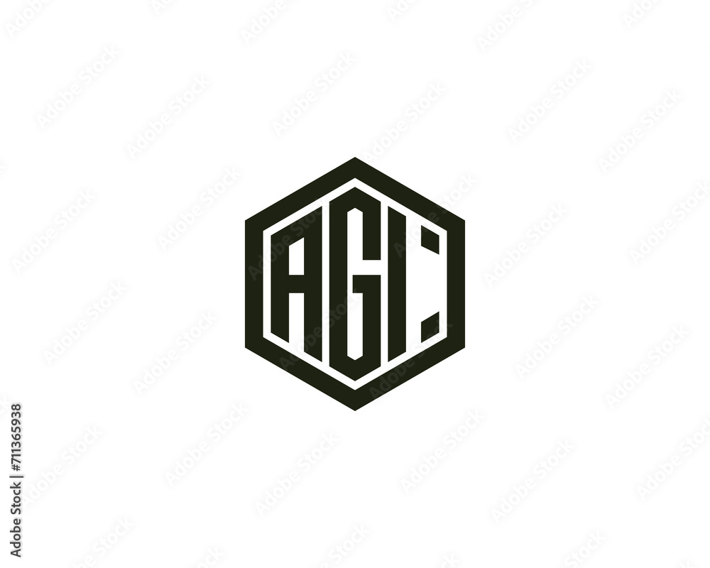 AGI LOGO DESIGN VECTOR TEMPLATE AGI LOGO DESIGN VECTOR TEMPLATE